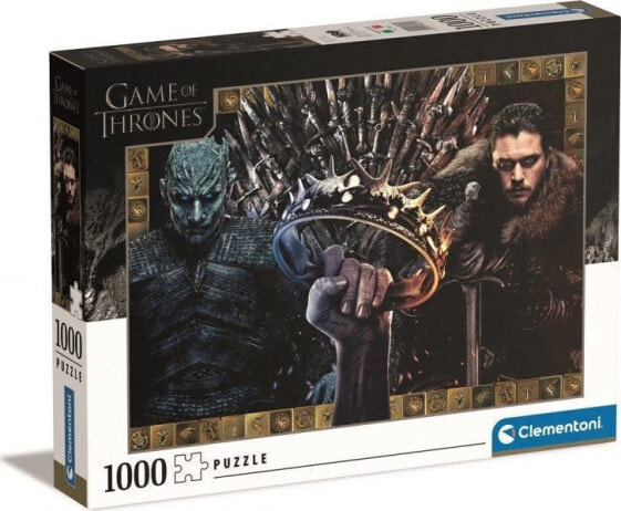 Clementoni Clementoni Puzzle 1000el Game of Thrones. Gra o Tron 39652