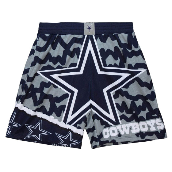 MITCHELL & NESS NFL JUMBOTRON 2.0 SUBLIMATED SHORTS DALLAS COWBOYS