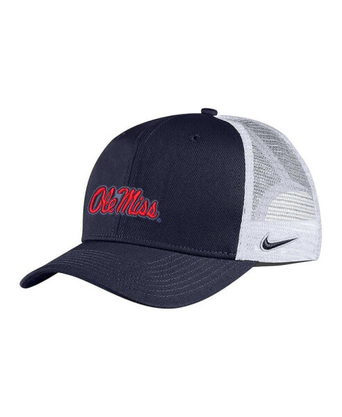 Men's Navy Ole Miss Rebels Classic99 Trucker Adjustable Hat