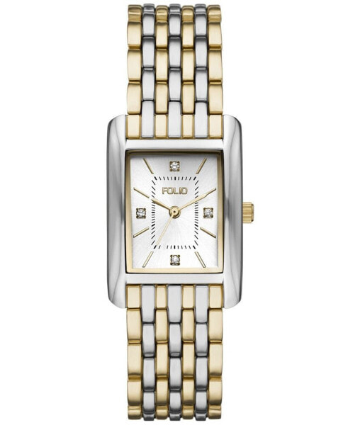 Часы Folio Three Hand Two-Tone Alloy Watch