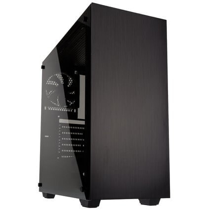 Kolink Stronghold - Midi Tower - PC - Black - ATX - EATX - micro ATX - Mini-ITX - Steel - Gaming