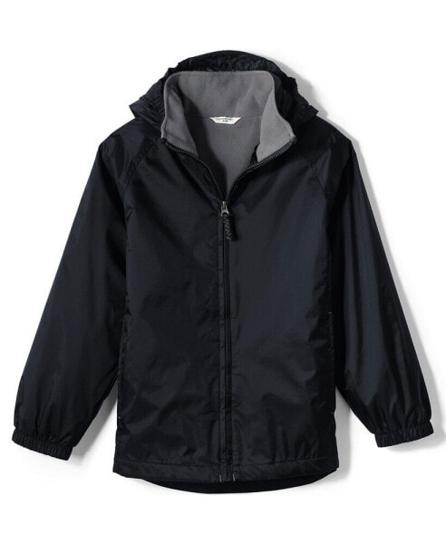 Куртка Lands' End Kids Fleece Lined Rain