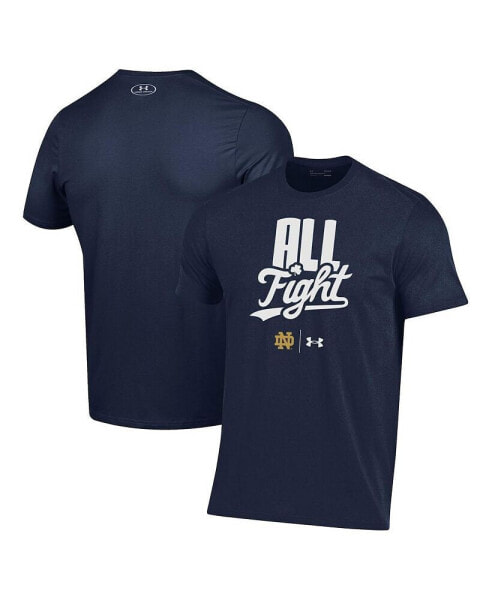 Men's Navy Notre Dame Fighting Irish All Fight T-shirt