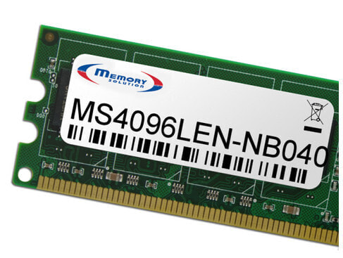 Memory Solution MS4096LEN-NB040 модуль памяти 4 GB