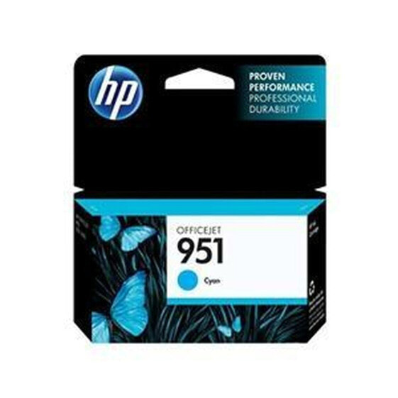 Картридж с оригинальными чернилами HP 951 Циановый