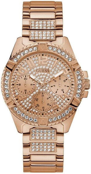 Наручные часы Guess Леди Фронттртнер Розовое Золото 40 мм W1156L3