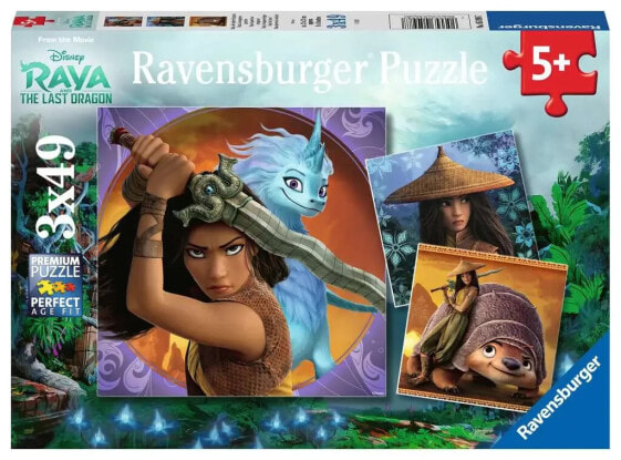 Пазлы Ravensburger Raya, дерзкий воин