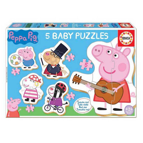 Пазл для малышей EDUCA BORRAS Baby Peppa Pig&Friends