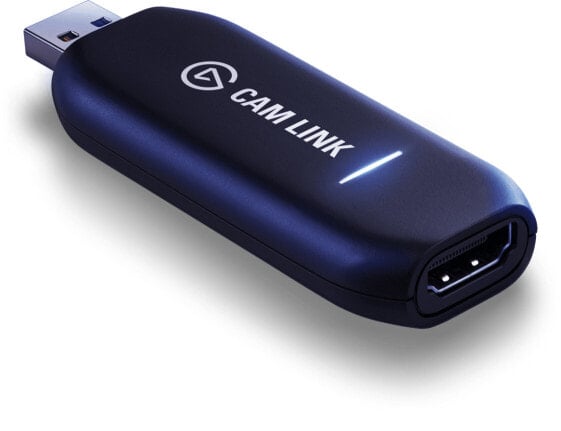 Elgato Cam Link 4K - Black - USB 3.2 Gen 1 (3.1 Gen 1) - HDMI - Digital camera - 60 fps - 480p - 576p - 720p - 1080i - 1080p - 2160p
