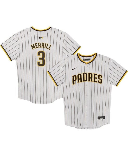 Preschool Jackson Merrill White San Diego Padres Home Player Game Jersey