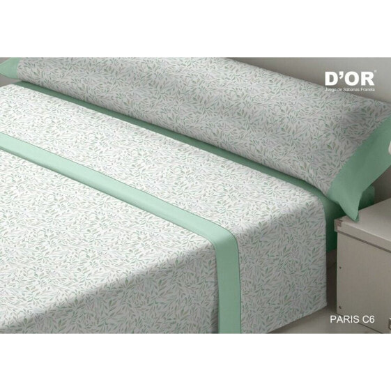 Bedding set D'Or PARIS Green Small double Franela