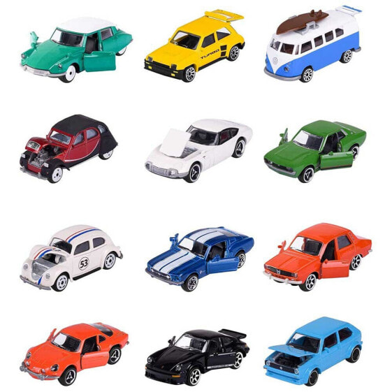 MAJORETTE Vintage Car 1:64 6 Assorted