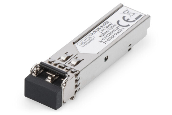 DIGITUS HP-HPE compatible mini GBIC (SFP) Module, 1.25 Gbps, 0.55 Km