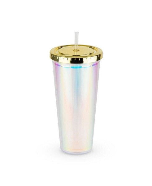 Iridescent Drink Tumbler, 24 Oz