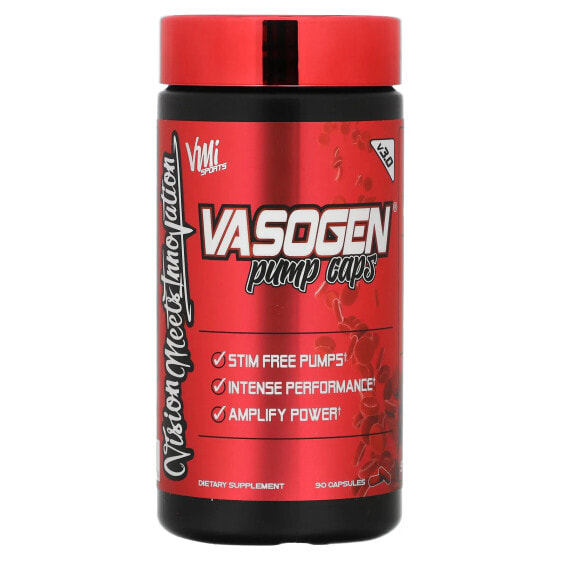 Предтренировочный комплекс VMI SPORTS Vasogen 90 капсул