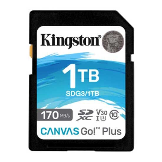 KINGSTON Canvas Go! Plus SD UHS-I Clase 10 1TB memory card