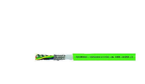 Helukabel 78081 - Low voltage cable - Green - Polyvinyl chloride (PVC) - Polyvinyl chloride (PVC) - Cooper - 0.5 mm²
