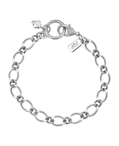 Pewter Charm Holder Bracelet