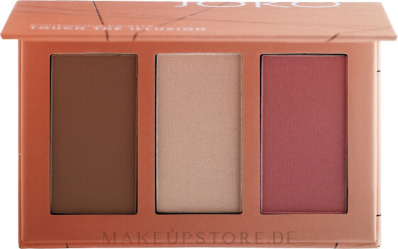 Konturpalette für das Gesicht - Joko Touch The Illusion Contouring Palette 03 - Peach