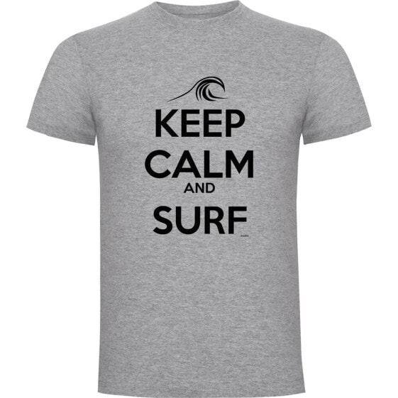 KRUSKIS Surf Keep Calm And Surf short sleeve T-shirt