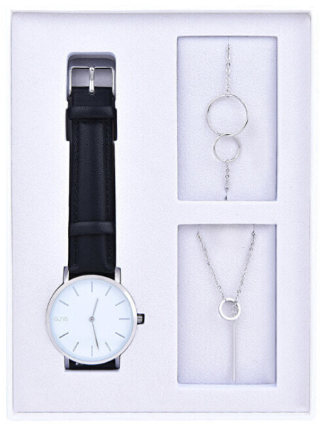 Set of watches, necklace and bracelet AS100-02