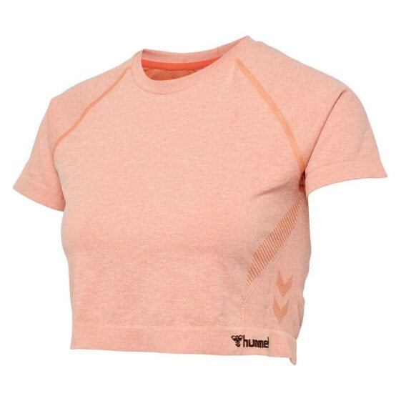 HUMMEL Cropped Seamless short sleeve T-shirt