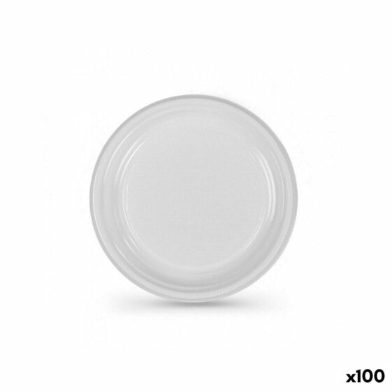 Посуда и кухонные принадлежности Algon Набор многоразовых тарелок Белый Пластик 25 x 25 x 2 см (6 штук)