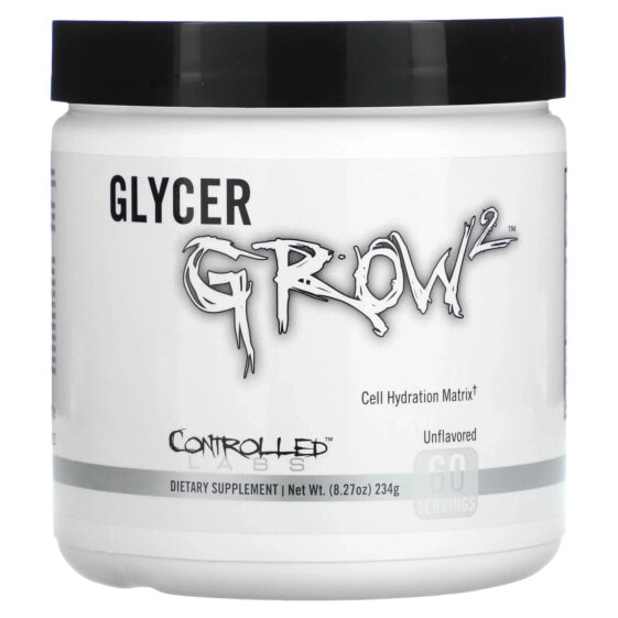 GlycerGrow 2, Unflavored, 8.27 oz (234 g)