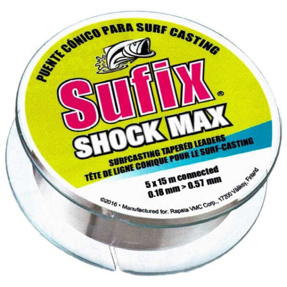 SUFIX Shock Max 5x15 m Line