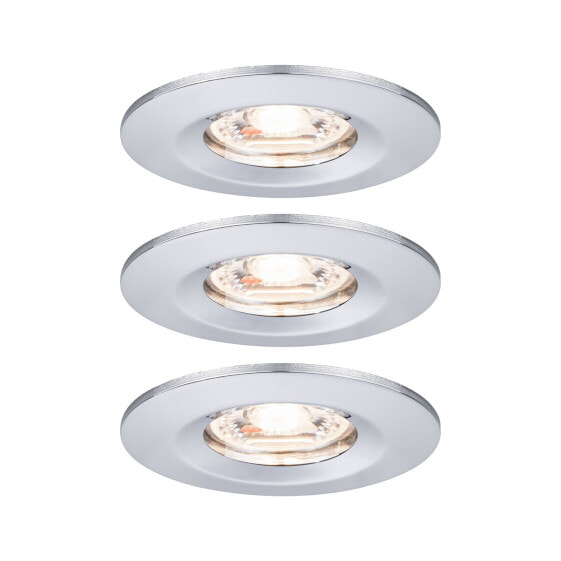 PAULMANN 943.03 - Recessed lighting spot - Non-changeable bulb(s) - 1 bulb(s) - LED - 2700 K - Chrome