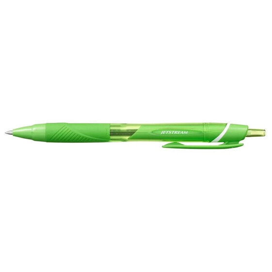 Ручка с жидкими чернилами Uni-Ball Jetstream SXN-150C-07 Светло-зеленый 1 mm (10 Предметы)