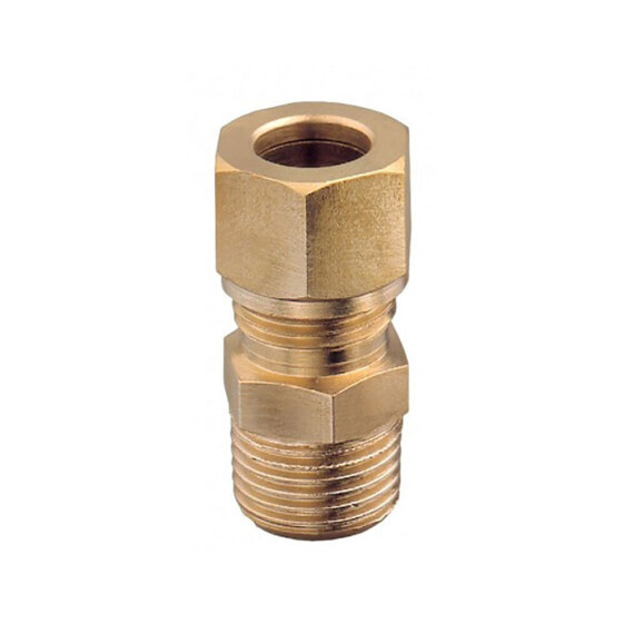 GUIDI 8 mm Male Brass Straight Connector