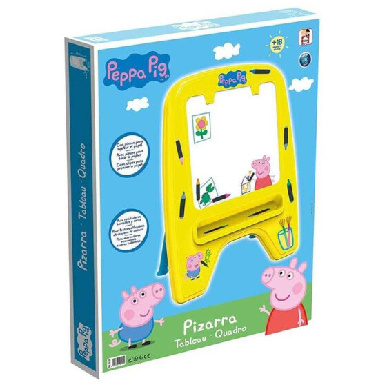 Развивающая игра FABRICA DE JUGUETES CHICOS Peppa Pig Магнитная доска