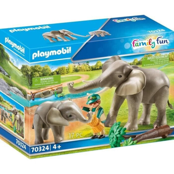 Игровой набор Playmobil 70324 Elephant and Healer Savanna (Саванна)