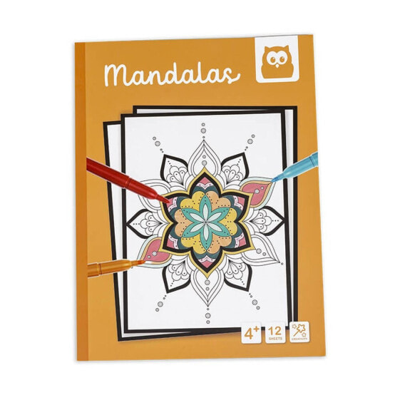 EUREKAKIDS Classic mandala coloring book