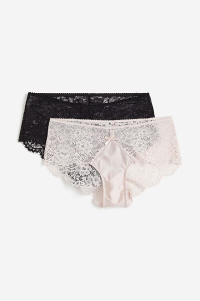 MAMA 2-pack Lace Hipster Briefs