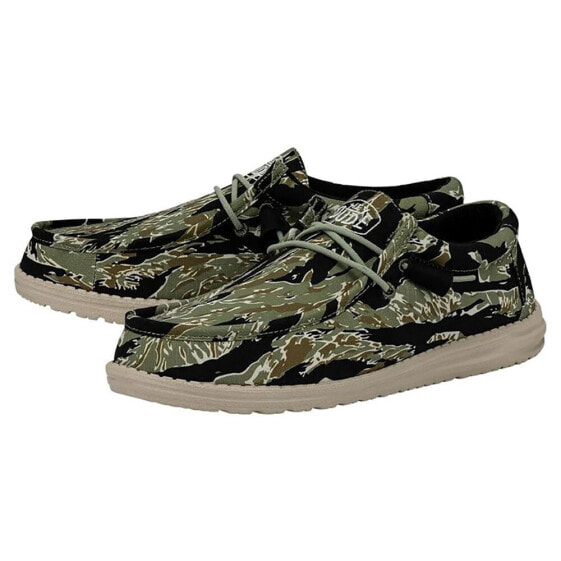 HEY DUDE Wally Camouflage Shoes