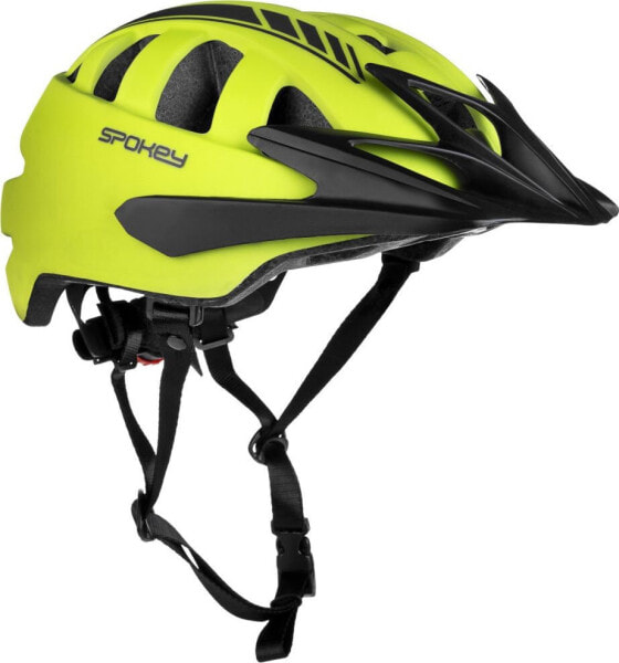 Spokey Kask rowerowy SPEED zielono-czarny, Spokey Rozmiar 55-58