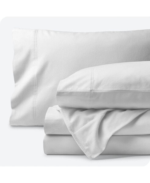 Organic Flannel Sheet Set Queen