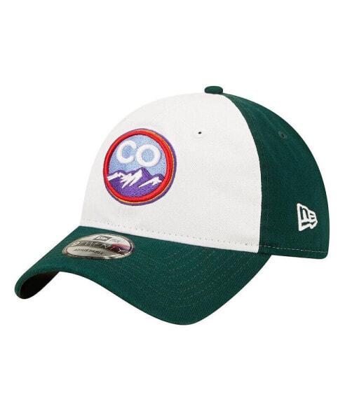 Men's Green Colorado Rockies City Connect 9TWENTY Adjustable Hat