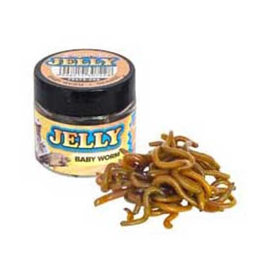 BENZAR MIX Jelly Baits Baby Worm Orange Plastic Worms