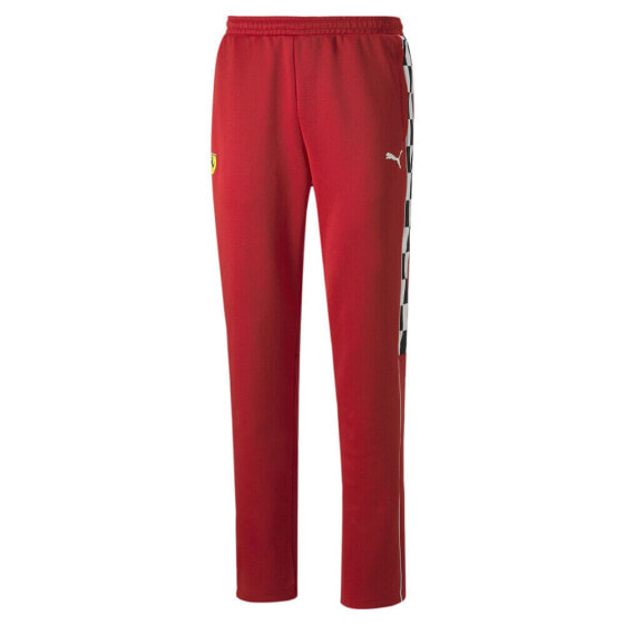 Puma Sf Race Mt7 Track Pants Mens Red Casual Athletic Bottoms 53582702
