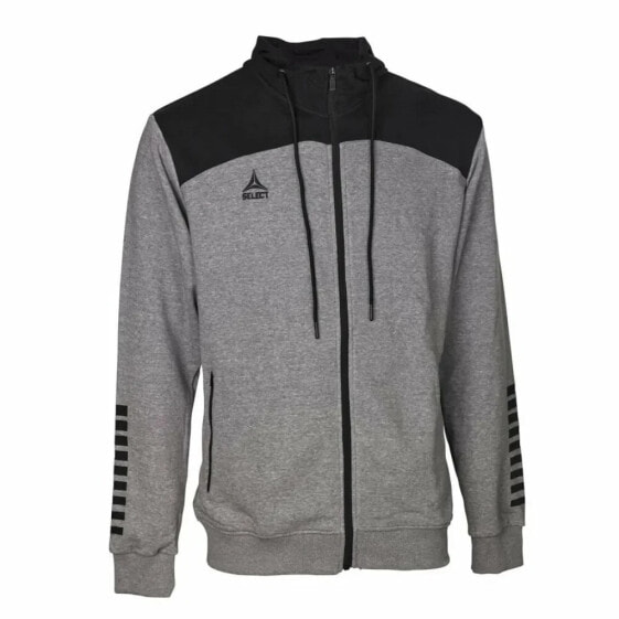 SELECT Oxford full zip sweatshirt