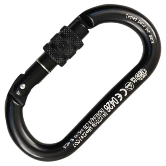 KONG ITALY Oval Alu Classic Screwed Snap Hook