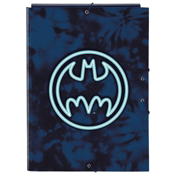 Серый файл с эластичной резинкой Safta Batman Legendary Binder