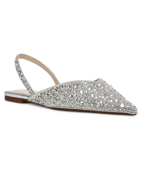 Women's Vance Rhinestone Slingback Evening Flats