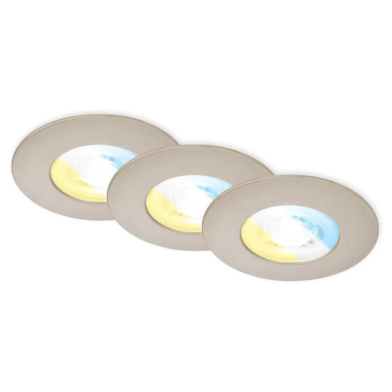 Встраиваемый светильник BRILONER Bolzon 3er-Set LED-Einbauleuchte