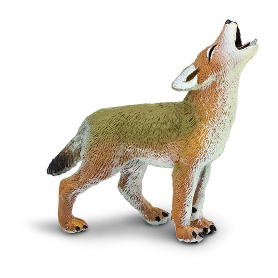 Игровая фигурка Safari Ltd. Молодой волк Canis latrans coyote 6.5 х 2.5 х 5.7 см