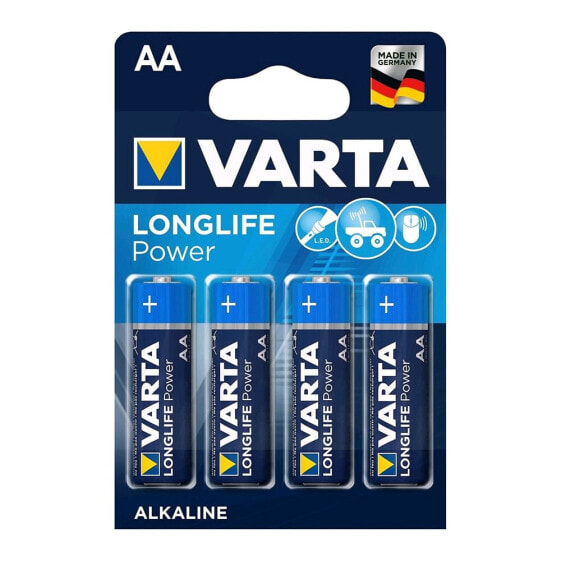 VARTA AA LR06 Alkaline Batteries 4 Units