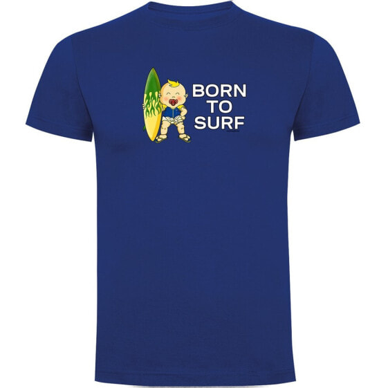 KRUSKIS Born To Surf Short Sleeve T-shirt short sleeve T-shirt
